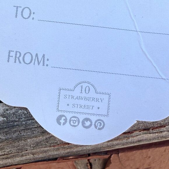 NEW 10 Strawberry Street Bella Ceramic Mug Pink Orange Black Pumpkin Mug - Picture 2 of 3